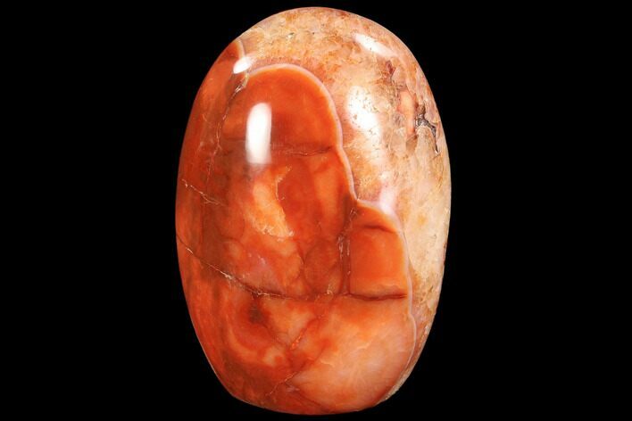 Tall, Polished Carnelian Agate Freeform - Madagascar #90569